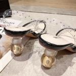 6111-3 Korean Fashion Pointed Shallow Mouth Transparent High Heels Sexy