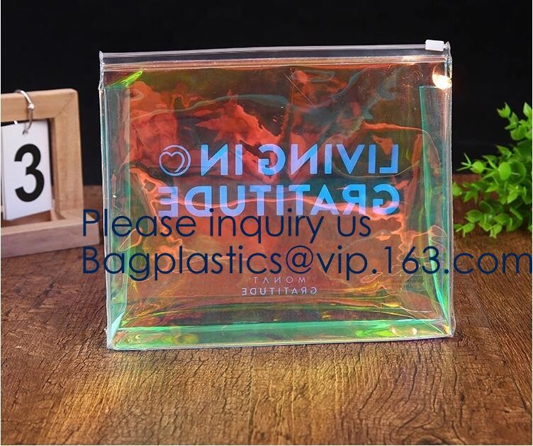 Clear PVC Carry On Travel Toiletry Bag For Women Wallet Purse EVA Zippered Cosmetic Makeup Bag, bagease, bagplastics, pa