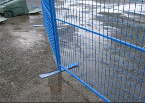 Wholesale Mobile Welded Canada Temporary Fencing 75x75mm 4mm Diameter For Building Road from china suppliers