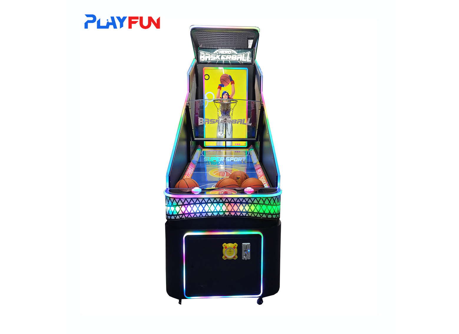 Hero Basketball Machine Shooting Hoops Basketball Game Machine