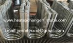 Industrial Single Row Flat Fin Tube Axial Movement Metal Expansion Joint