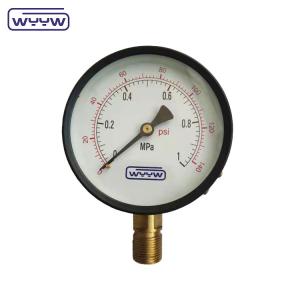 Wholesale 100mm Bourdon Tube Manometer Carbon Steel General Pressure Gauge from china suppliers