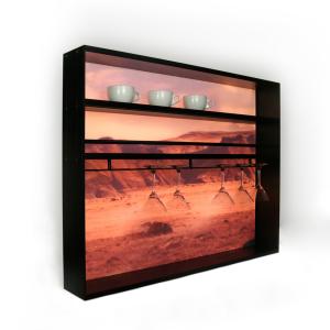 Wholesale Home Decoration Aluminum Display Shelf for Living Room / Kitchen from china suppliers