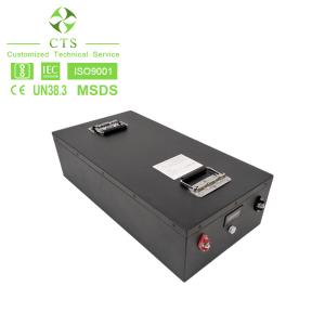 Wholesale 3500 Cycles 51.2V 50Ah Solar Battery Storage 2.56KWh LFP Battery Packs CTS 5150 from china suppliers
