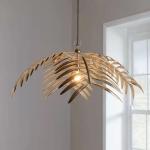American Creative Iron Leaf Pendant Light Nordic Living Room Cloakroom Hotel