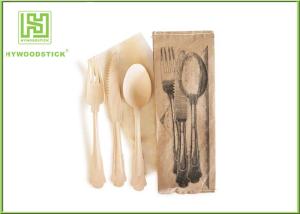 Wholesale Branded Eco Friendly Dinnerware , Disposable Bamboo Cutlery For Picnic Non - Toxic from china suppliers