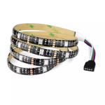 USB Car Headlight LED Tube Strip SMD 5050 RGB Colorful DC 5V Flexible