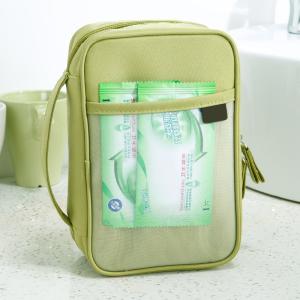 Wholesale Wholesale Multi-Functional Square Green Hanging Bag Makeup Cosmetic Bag from china suppliers