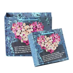 Wholesale 100gsm Brown Kraft Paper Shopping Bags With Handles For Clothes from china suppliers