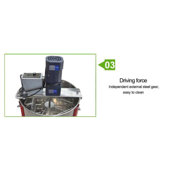 4 frames Stainless steel automatic honey Extractor Honey Processing Machine