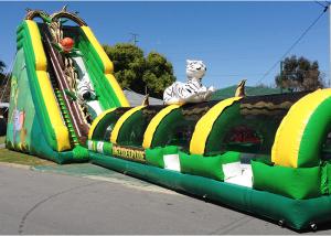Wholesale Hot commercial jungle inflatable slide for sale from china suppliers
