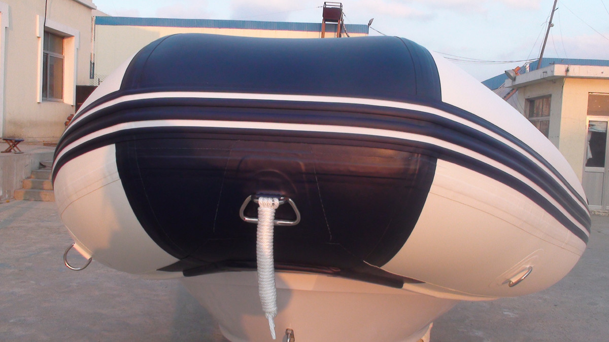 520cm Korea PVC panga boat big sunbath bed inflatable rib boat rib520B with center console CE certificate