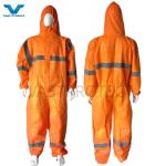 56GSM SMS Tyvek Industrial Protective Type5 6 Coverall without Shoe Cover