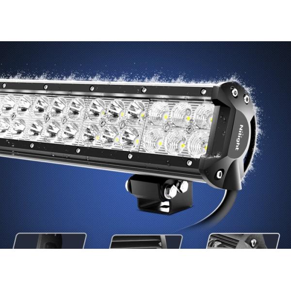Powerful 17 Inch Off Road LED Light Bar Auto Construction Machinery Lamp