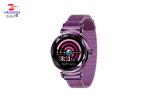 Newest Fashion Lady Smart Watch 3D Diamond Glass Heart Rate Blood Pressure Lady
