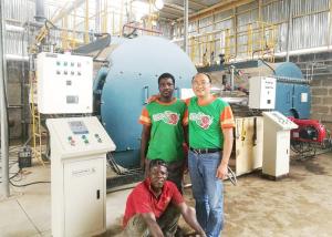 Wholesale Horizontal Gas Oil Fuel Fired Boiler Steam Ouput Under Low Pressure from china suppliers
