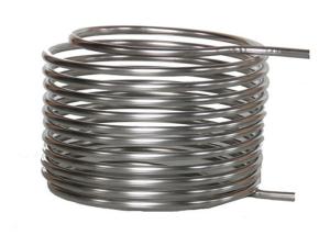 Wholesale 304 304L Stainless Steel SS Coiled Tubing Cooling 100mm from china suppliers