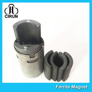 Wholesale Y30 Y40 free energy arc shape hard ceramic magnet for motor 540 550 775 from china suppliers