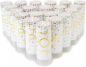 Wholesale Wholesale Handhold Confetti mini Cannon with High Quality Wedding Party PrintMetallic Power Air Paper from china suppliers