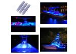 12V White Blue Boat Marine Caravans LED Light Trailer Thin LED Marker Clearance