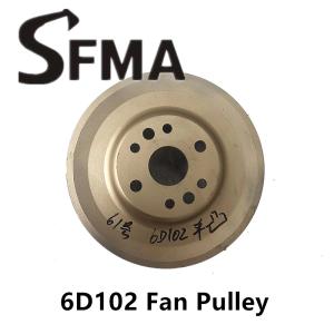 Wholesale Gloden 2 Groove Pump OD188 6D102 Engine Fan Pulley from china suppliers