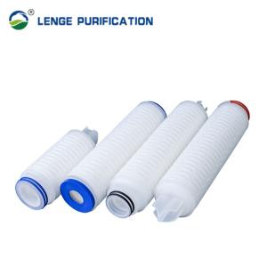 Wholesale 5 Inch DEPTFE Membrane Pleated Cellulose Filter Cartridge For Pharmaceutical Industry from china suppliers
