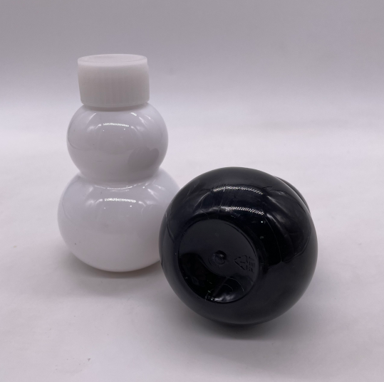 120ML PET Gourd Bottle for Health Products Customizable Color Screw Cap and Free Sample