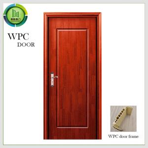 Wholesale Entrance Use WPC Plain Bathroom Door Moisture Resistance Waterproof from china suppliers