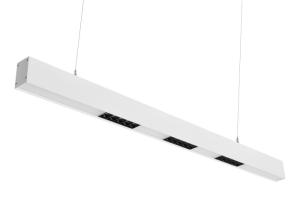 Wholesale 36 Watt 80 - 90lm/w 1.2m Suspended LED Linear Light Lifud Aluminum White Black from china suppliers