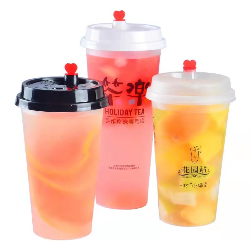 Eco Friendly 5000pcs Milk Tea Plastic Cups Custom Printed PP Injection 3oz To 24oz