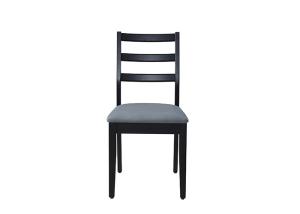 Wholesale Simple And Stylish Black Upholstered Dining Room Chairs from china suppliers