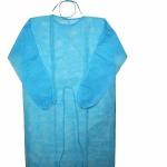 Apron Style CPE Isolation Gown , Breathable Disposable Coveralls Waterproof