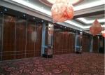 Sound Proofing Movable Acoustic Wooden Room Divider Screen for Restaurant