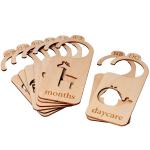 Baby Closet Dividers Double Sided Baby Nursery Size Dividers Arrange Clothes by