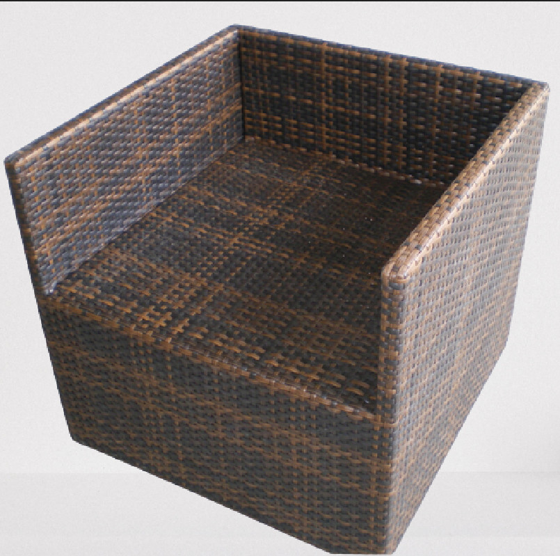 Home office furniture wicker resin plastic ratan chair aluminium chair outdoor---YS5637