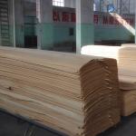 OEM Engineered Wood Veneer American White Oak X024 Dark Yellow For Cabinet