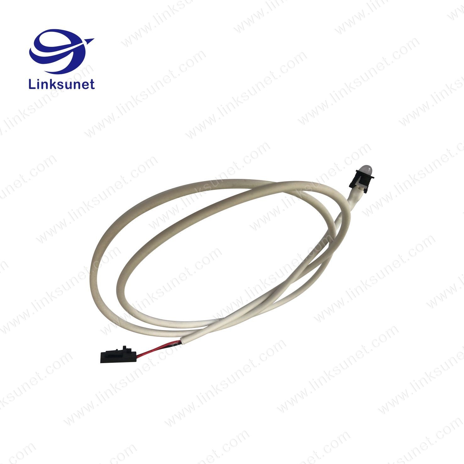 507VGM2E - 1B LED and molex 5057 - 9402 bk and bk / red 22awg cable wire harness