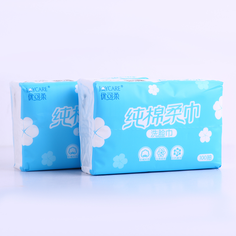 China Factory Wholesale Soft Cotton Tissue Multipurpose Disposable Facial Tissue