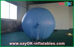 0.18mm 1.5m Blue PVC Outerdoor Inflatable Advertising Balloon With Logo Print