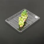 Food Grade 260x210x15mm Disposable plastic Vegetable packing Trays