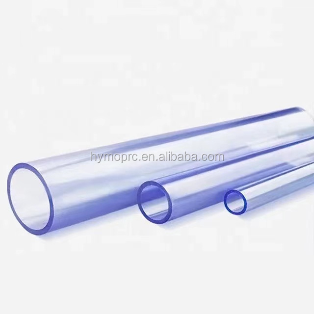 1/2"-12" Schedule 40 PVC Water Pipe Qualified Clear with Glue Connection