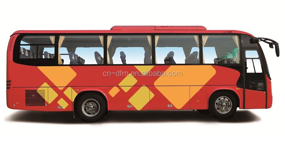 Luxury 32 Seats Higer Bus Diesel Red Used Coach Bus In Dubai 6.494L Displacement Good