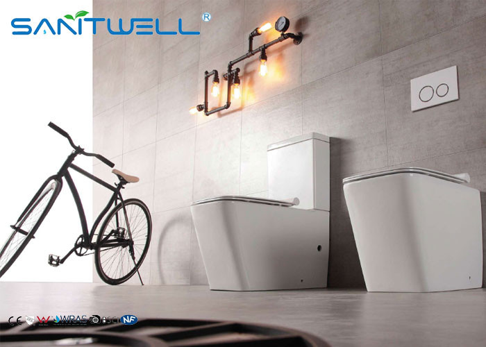 Professional ceramic single piece toilet customized service , single piece wc