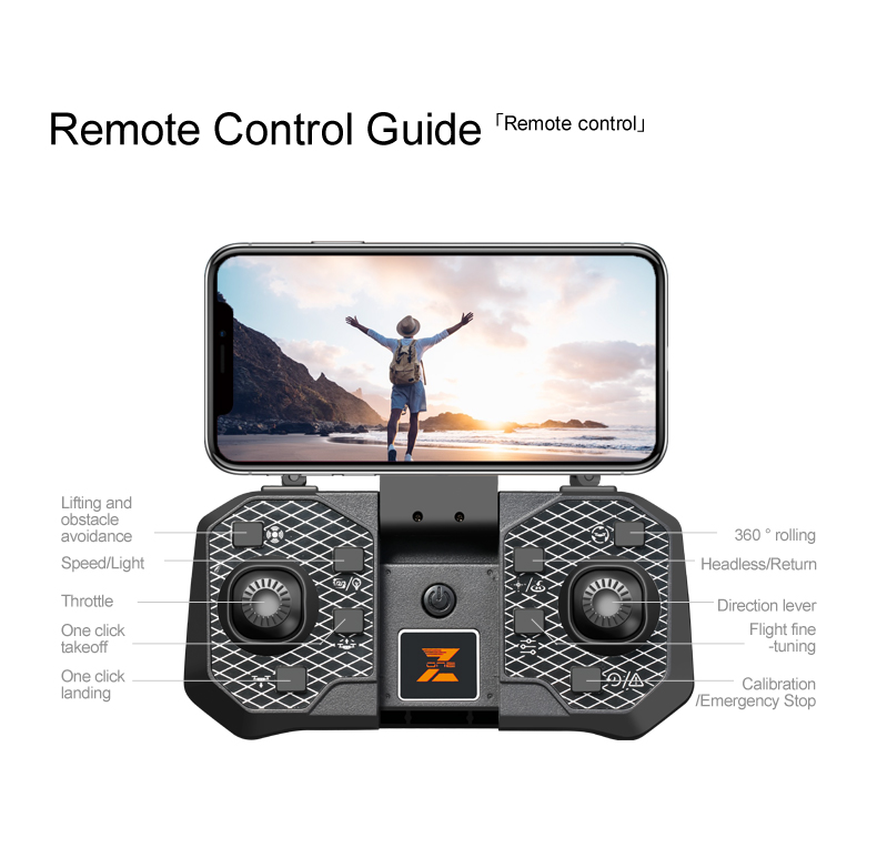 Rg608 Pro Uav Hd 8k Dual Camera Uav Optical Flow Dual Camera Lift Obstacle Avoidance Aircraft Night Aerial Photography Z