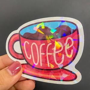 Wholesale Waterproof PVC Vinyl Cartoon Die Cut Sticker Custom Personalized Logo Self Adhesive from china suppliers