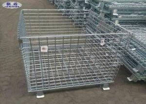 Wholesale Warehouse Storage Steel Pallet Cages Galvanized Wire Mesh Butterfly Cage from china suppliers