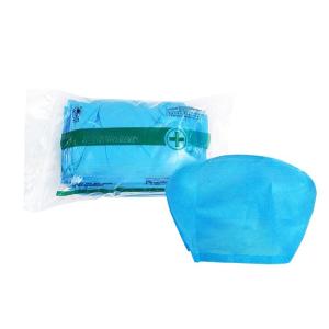 Wholesale Good Elasticity Disposable Medical Cap Non Woven Disposable Doctor Cap No Binding from china suppliers