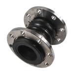 Double Ball Rubber Expansion Joint Natural Rubber Flexible Joint Flange