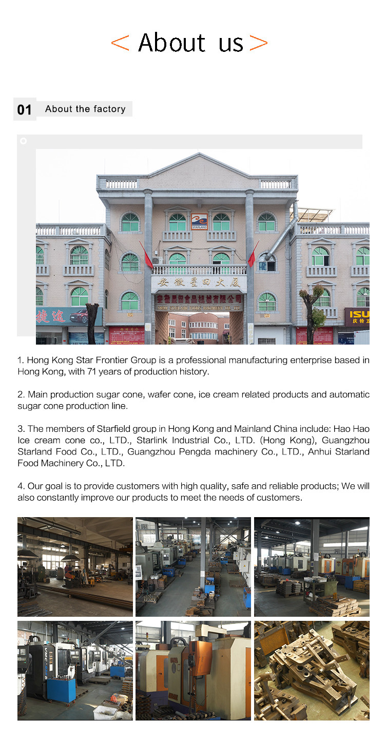 Stainless Steel Semi Automatic Sugar Cone Machine