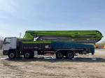 180CBM 52 Meter Concrete Pump Mercedes BENZ Truck Mounted Heavy Duty